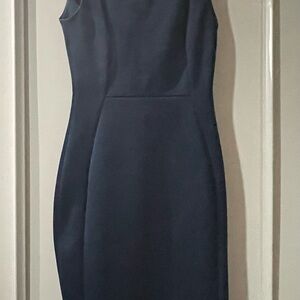 Calvin Klein Navy Midi Dress